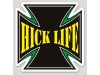 4" Iron Cross Sticker